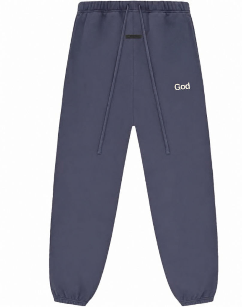 Sweatpants Fleece Marine SS24